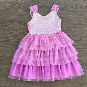 Cat & Jack Pink Layered Dress